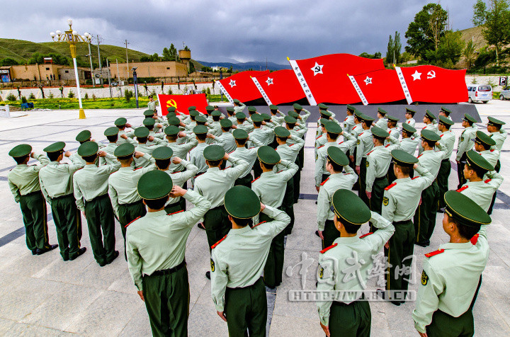 武警武威支队开展纪念党的生日系列活动