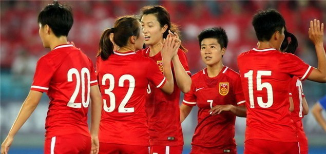 【足球】热身赛-中国女足3-0泰国 正式比赛连续