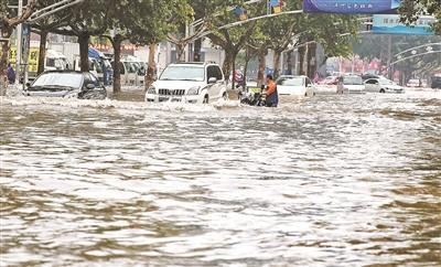 北方开启暴雨模式 河北山西等部分城市内涝严重