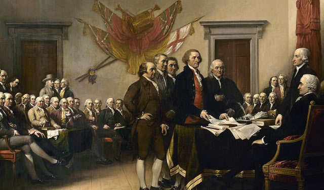 首页 军事 军事历史 1776年7月4日,大陆会议通过《独立宣言》
