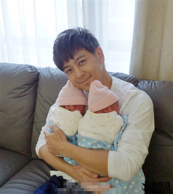 林志颖喜获双胞胎 竟是异卵双胞胎长相大不同